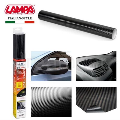 Lampa Pilot 3D Karbon Folyo 1. Kalite 50x150cm 02966