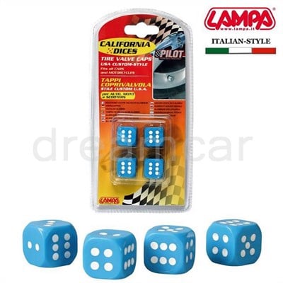Pilot California Dices Mavi Sibop Kapağı 4'lü Set 02463