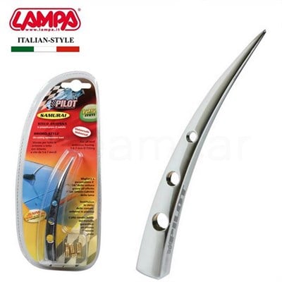 Lampa Pilot Samurai Krom Anten Çubuğu 125 mm 40235