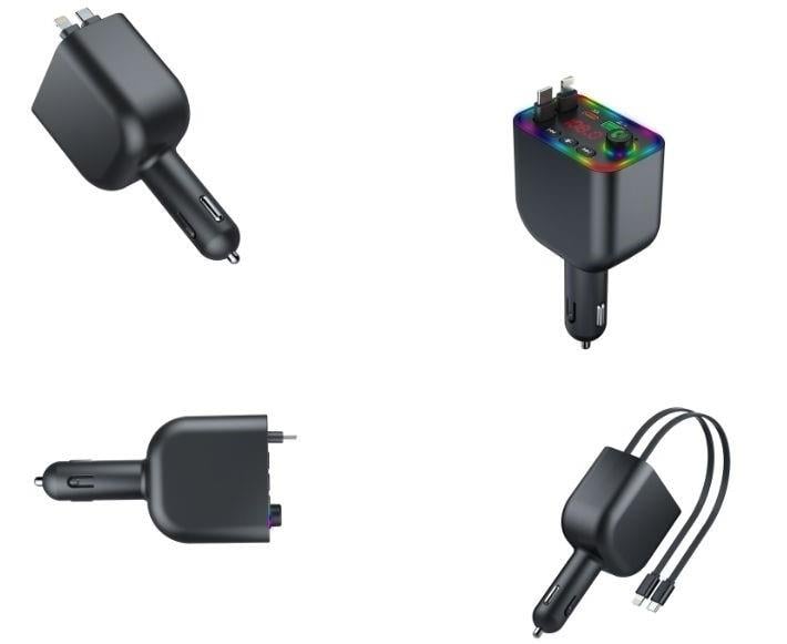 Şarj kablolu type-c ve usb girişli mp3 player / ICCA121