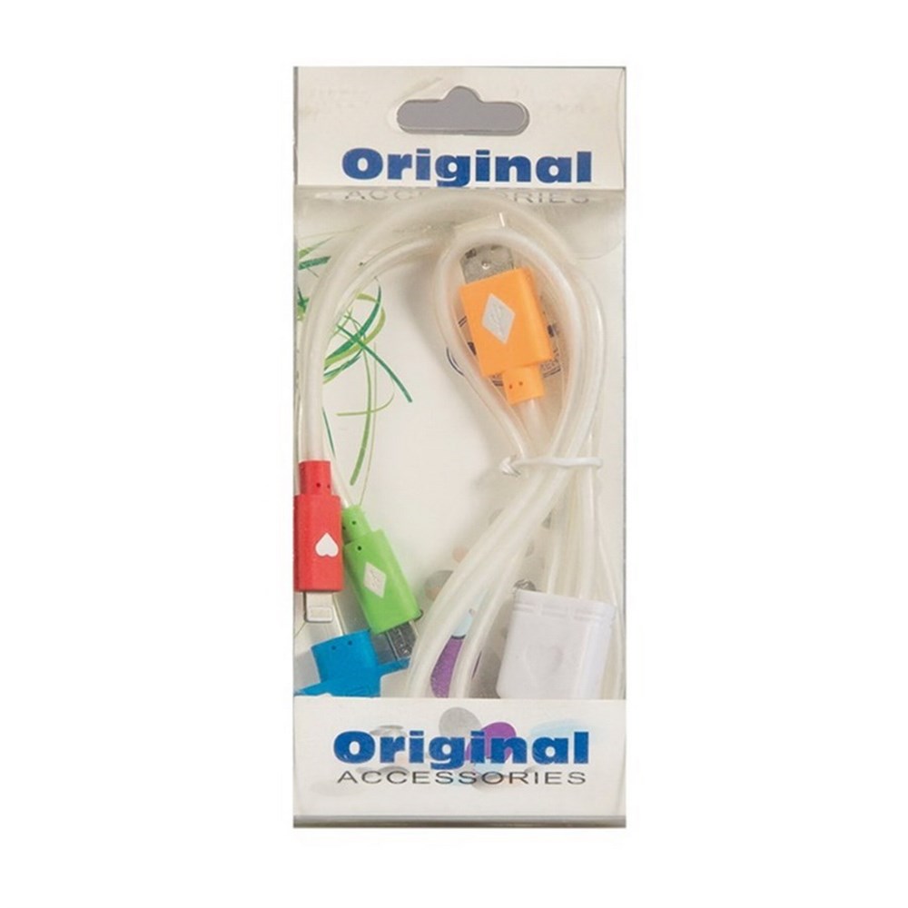 Space Çoklu Işıklı şarj Kablosu /ICCA78