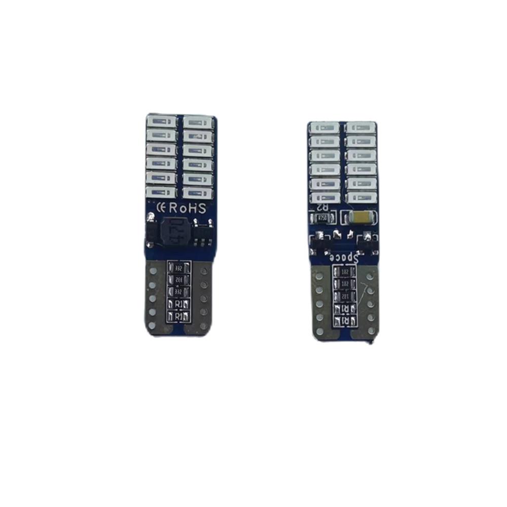 T10 Led Ampul 24SMD Canbuslu mavi 2'li Set 12V / LAAM627-4