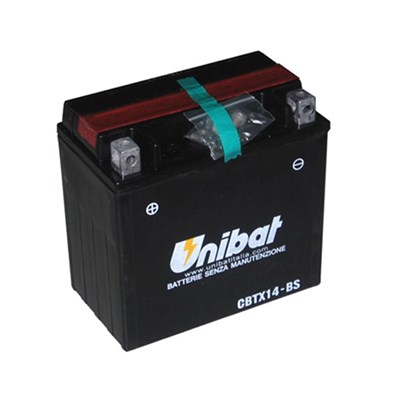 Unibat CBTX14-BS 12V 12Ah Motosiklet Aküsü