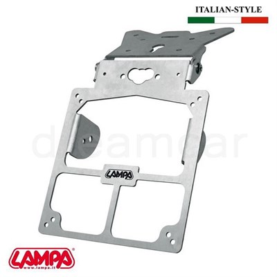 Lampa Xtreme Ayarlı Katlanır Plakalık Aluminyum 90142