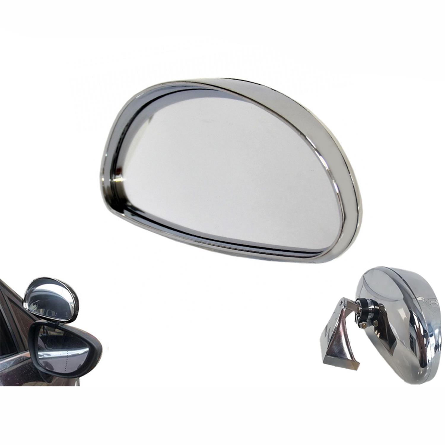 Yardımcı Sürücü Aynası 14x7,5cm Bombeli Krom