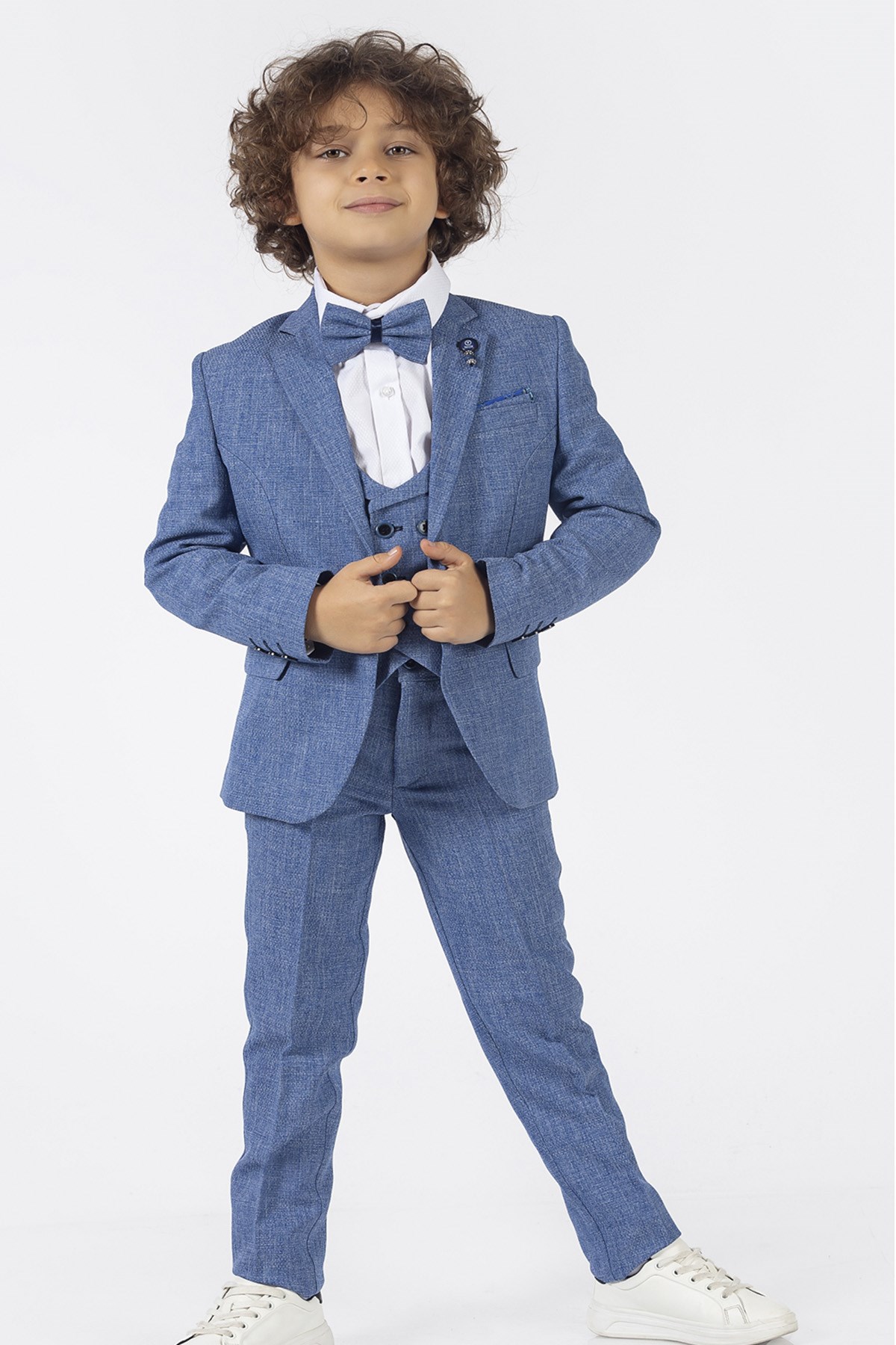 Papyonlu Erkek Çocuk Takım Elbise 1 Yaş-12 Yaş