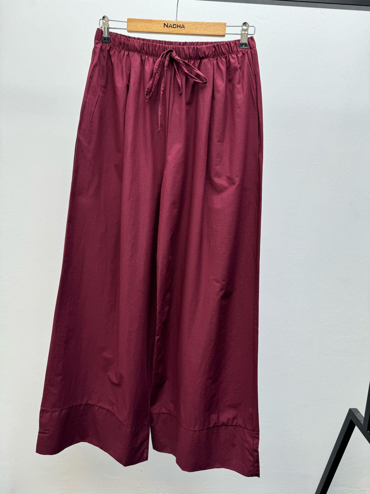 BORDO PARAŞÜT PANT