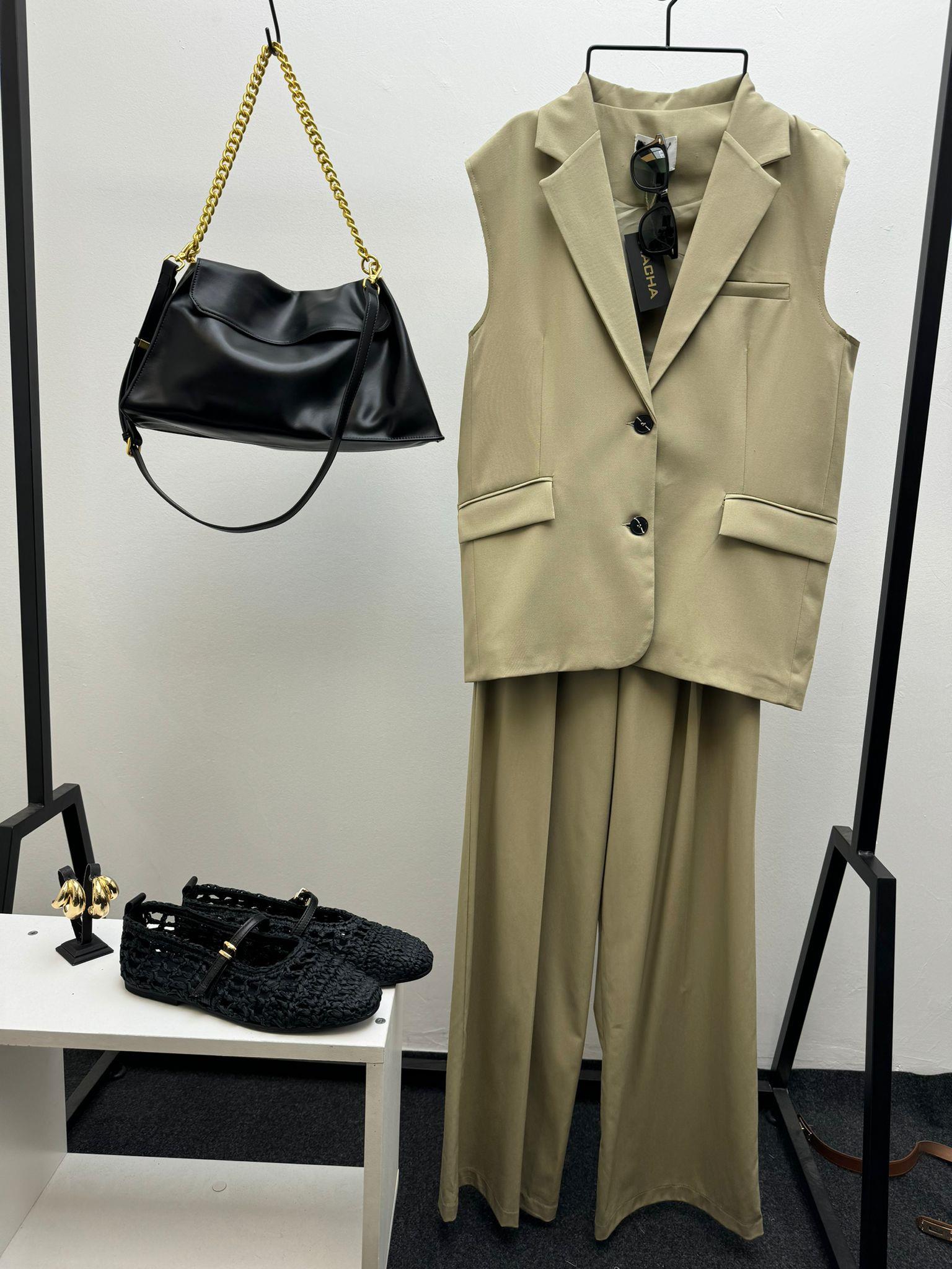 TAKIM YELEK PANT YEŞİL