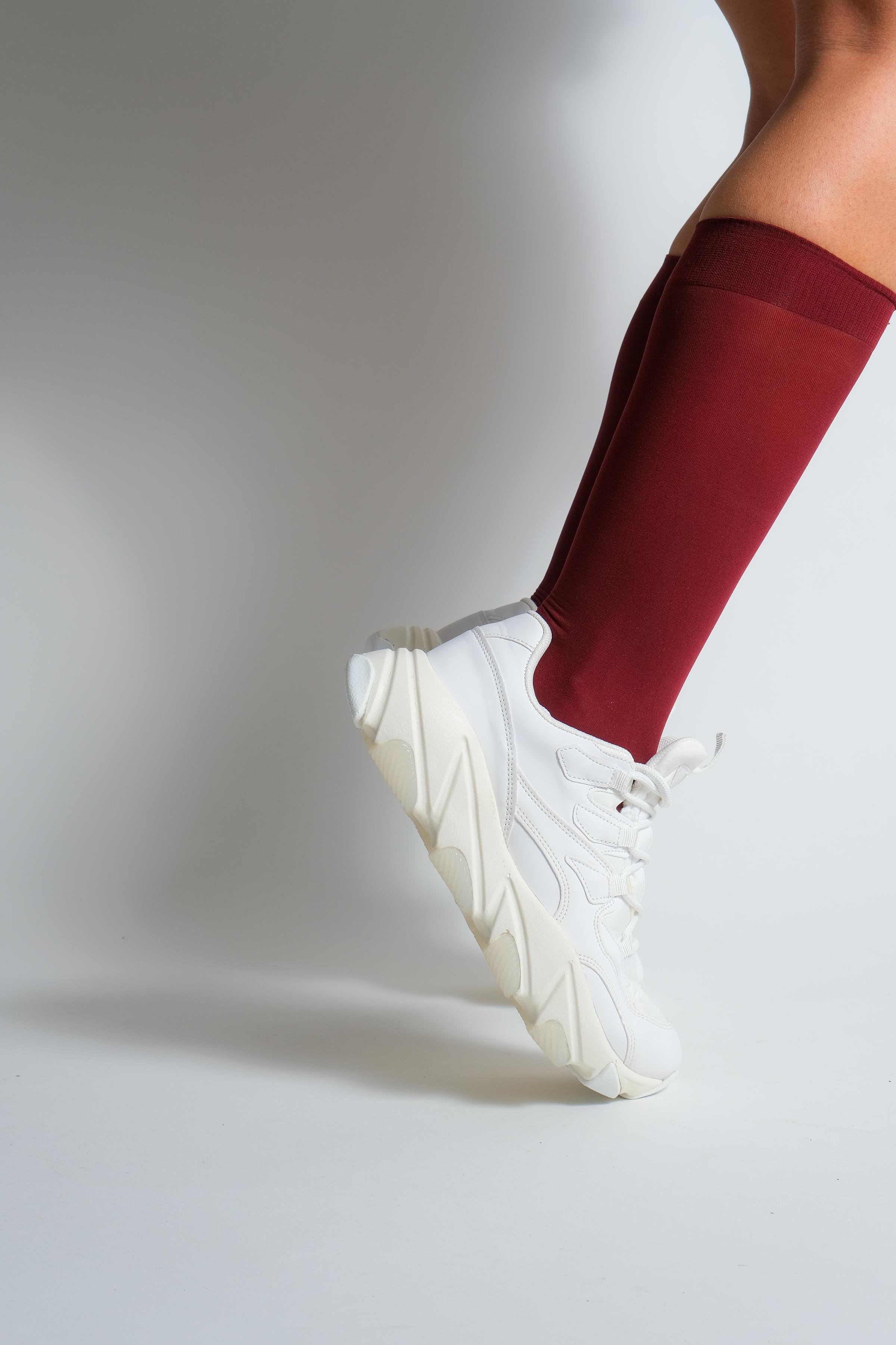 Luke Beyaz Kadın Spor Ayakkabı