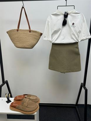 LOSANGELES BEYAZ T-SHİRT