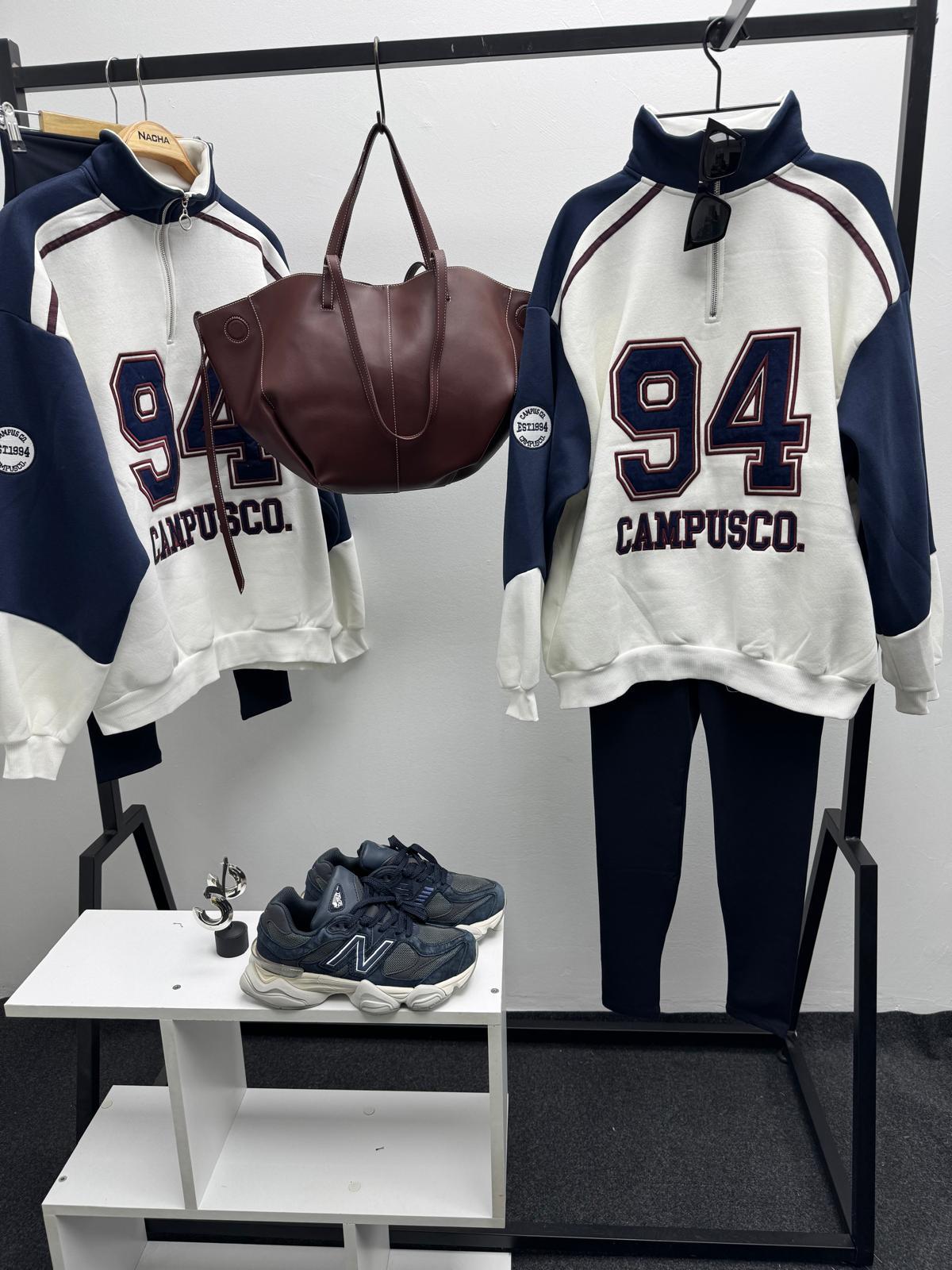 713 YAKALI RENKLİ SWEAT