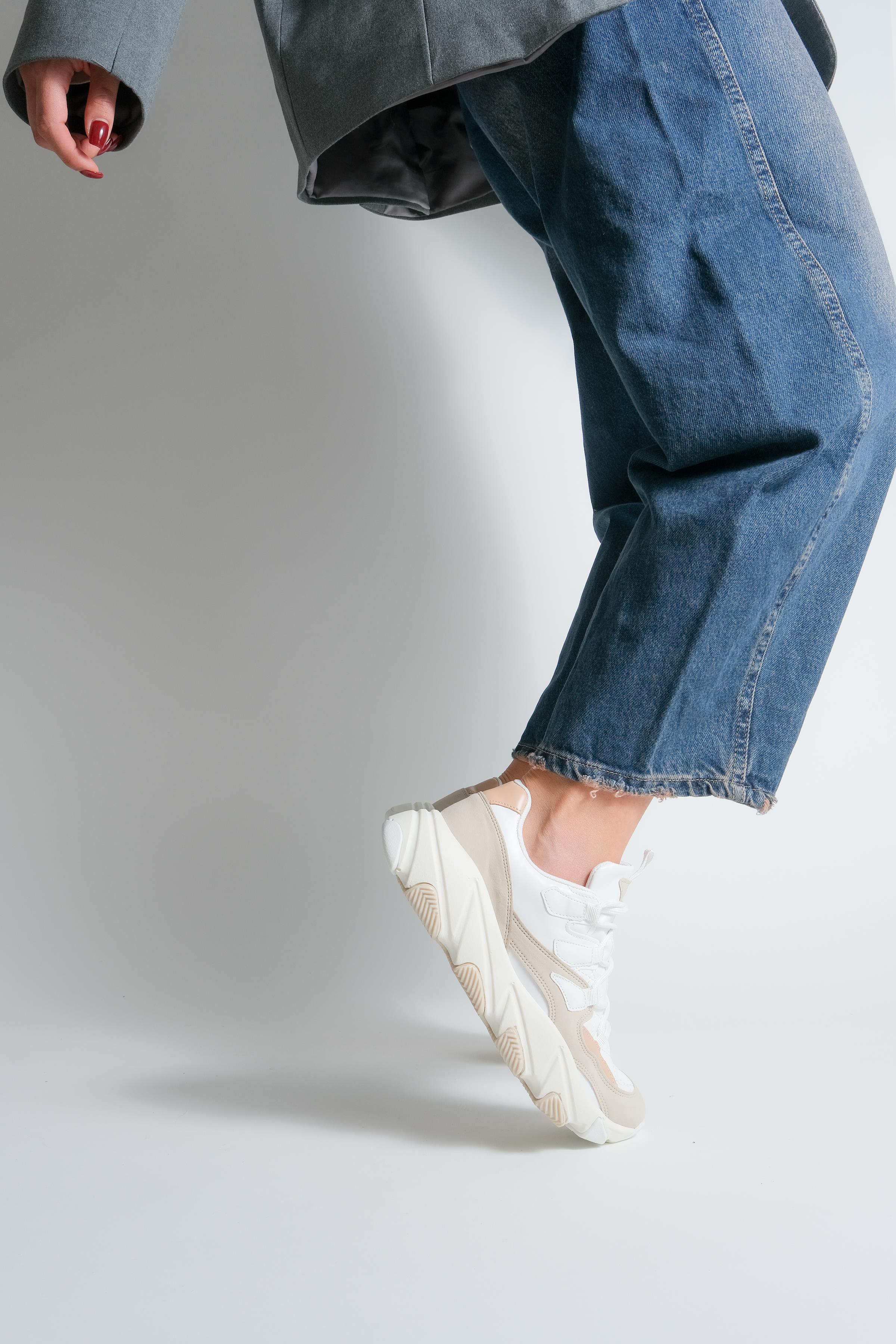 Luke Bej Kadın Spor Ayakkabı