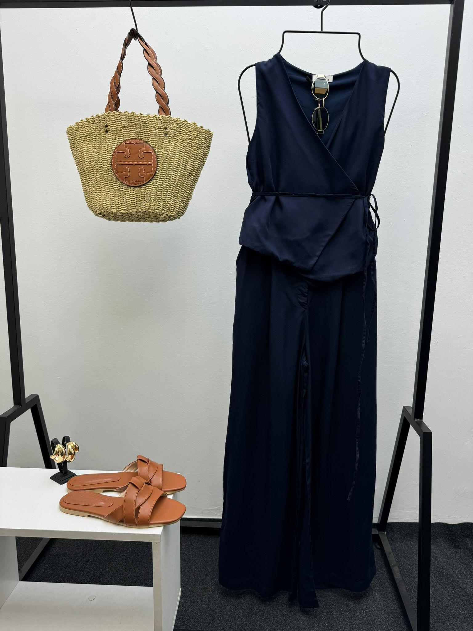 TENSEL LACİ YELEK PANT TAKIM