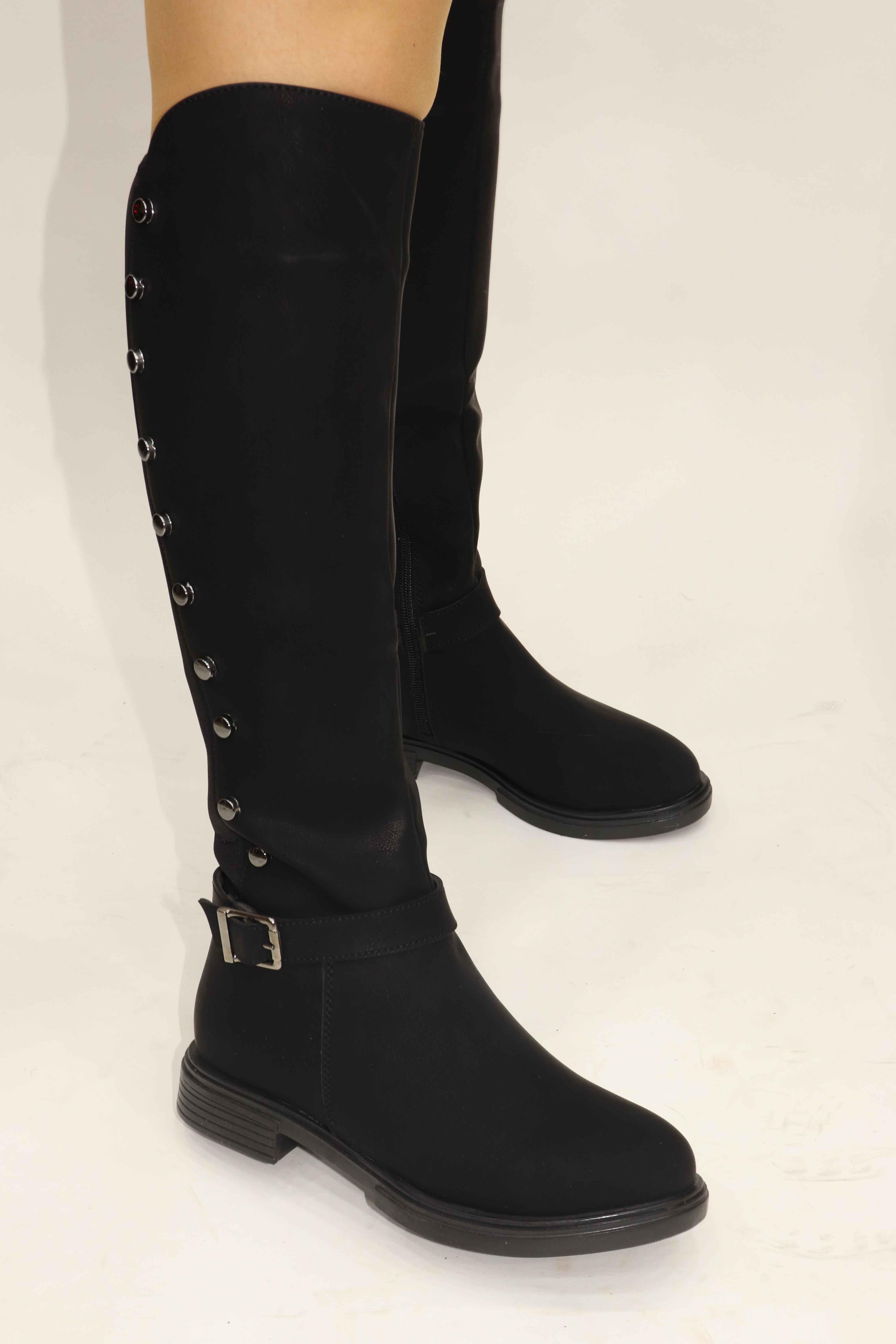 Kadın Çizme 01 - SIYAH