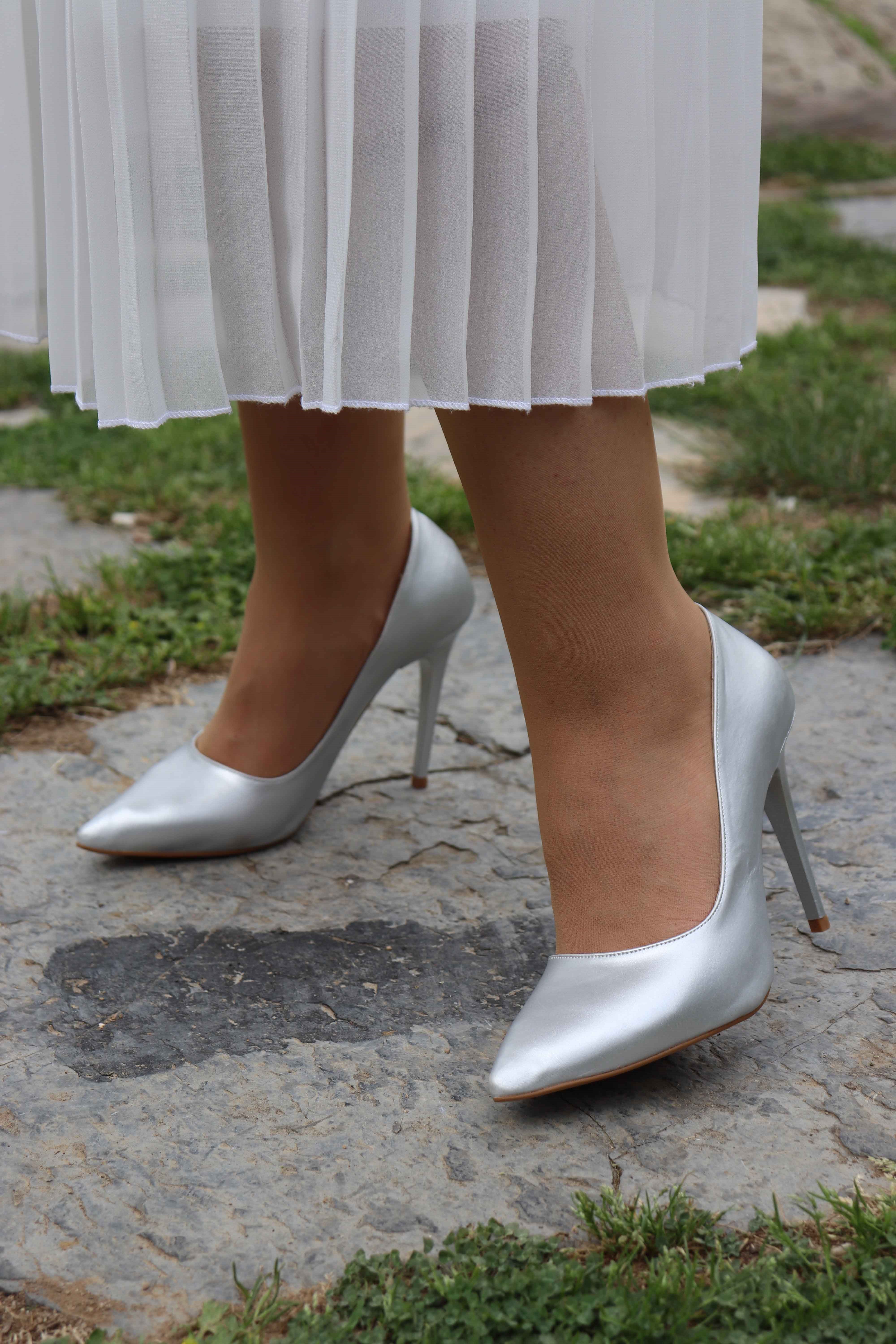 Kapalı Stiletto Topuklu Ayakkabı 511