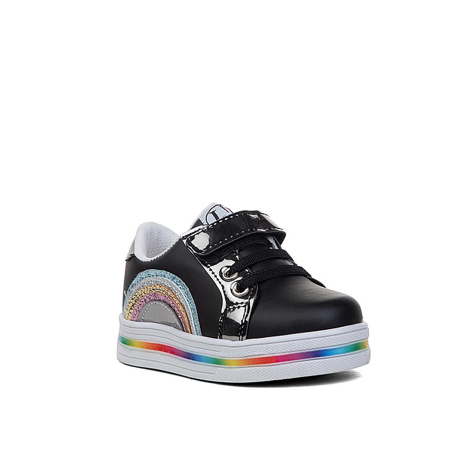 Le Petit Unisex Çocuk Spor Ayakkabı 550-04 - SIYAH