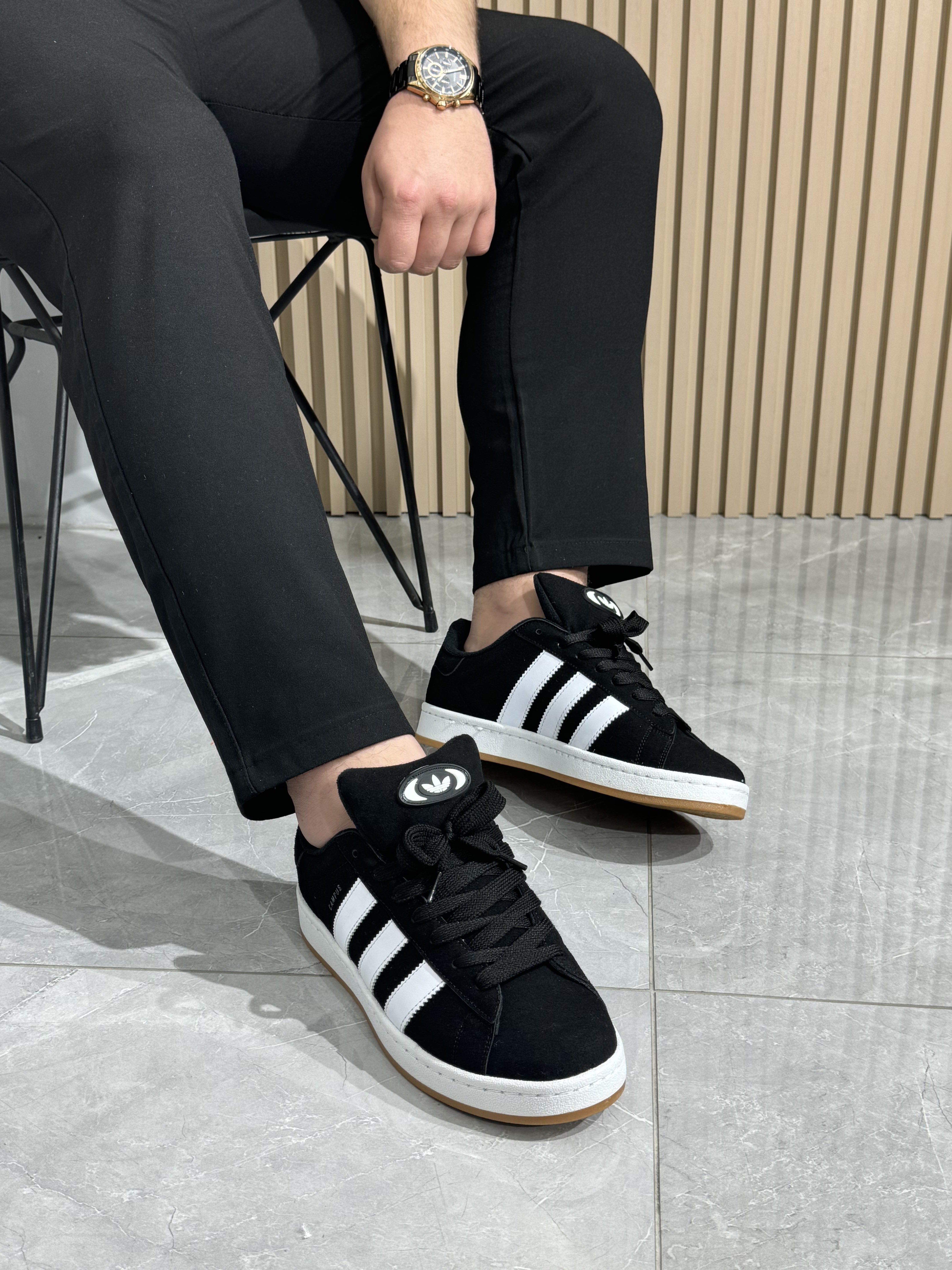 Üniseex Deri Tozlu Spor Ayakkabı 255