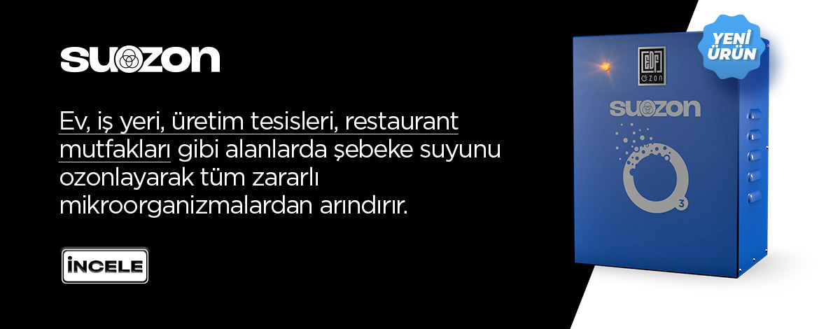 EDF Ozon - Şebeke Suyu arıtımı için Ozon Jeneratörü Suozon
