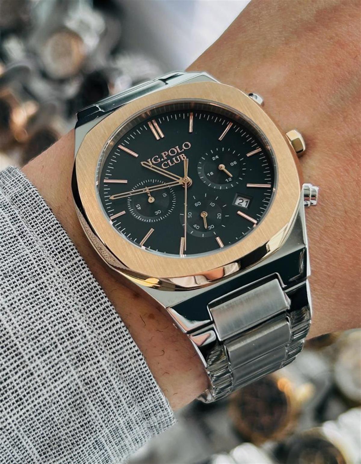 JPC.0522 2928M.4 JG.POLO CLUB ERKEK KOL SAATİ