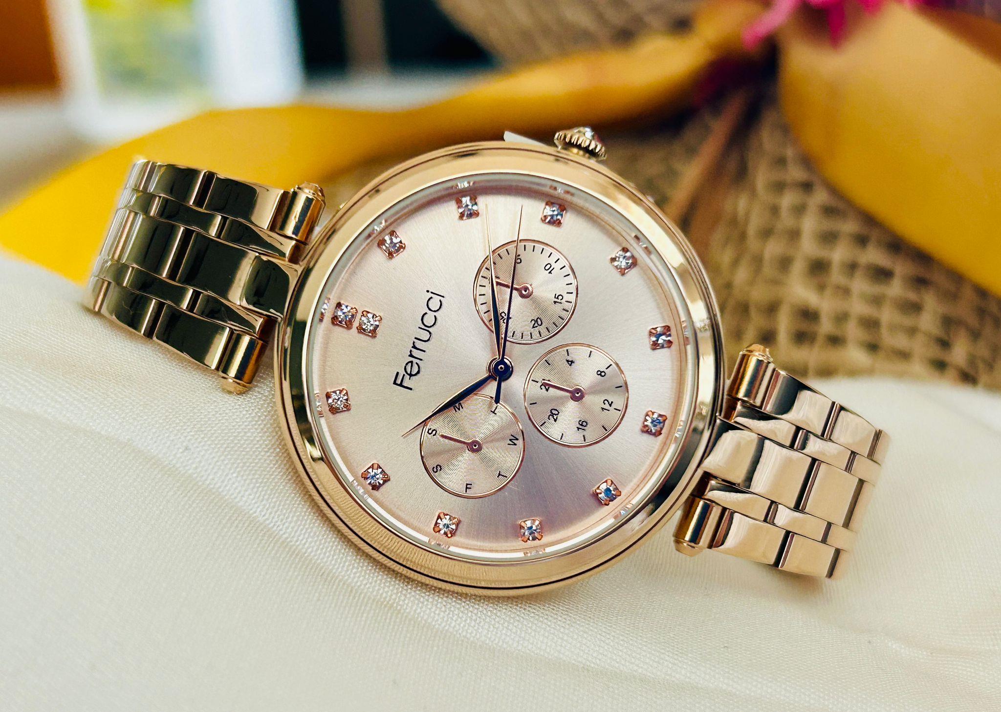 FC 0722 14209M.02 FERRUCİ BAYAN KOL SAATİ