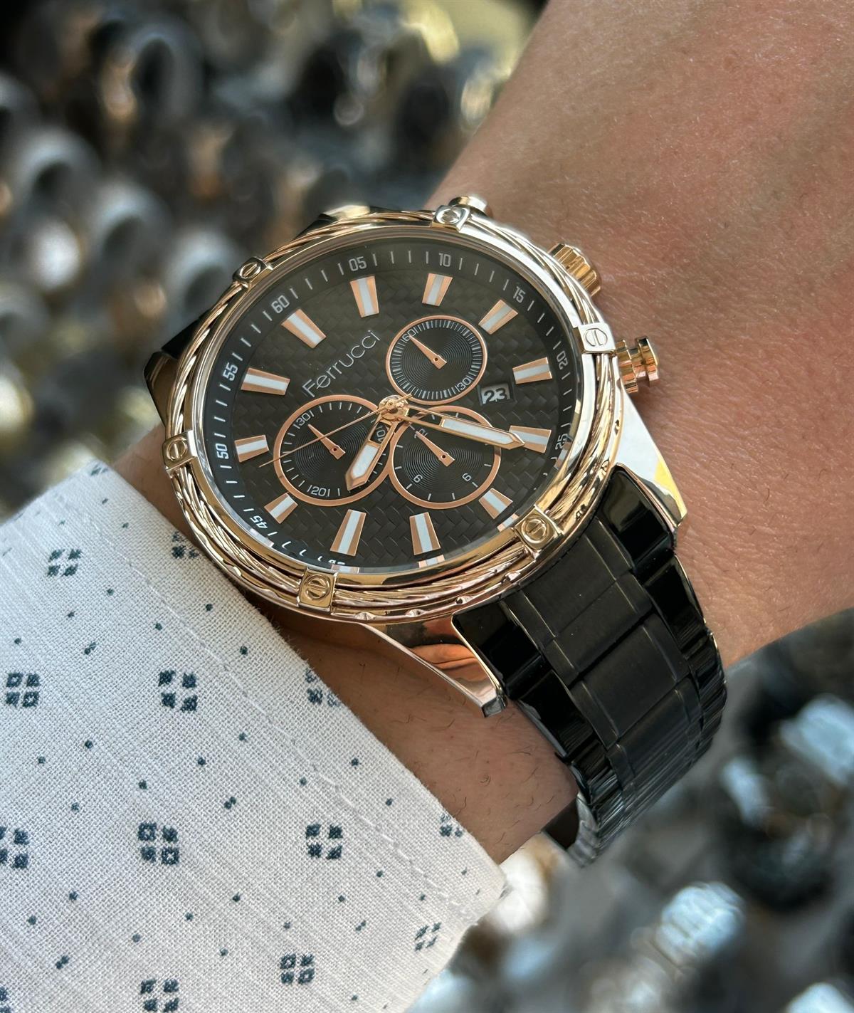 FC.12829FM.03 FERRUCİ  ERKEK KOL SAATİ  AKTİF FONKSİYON