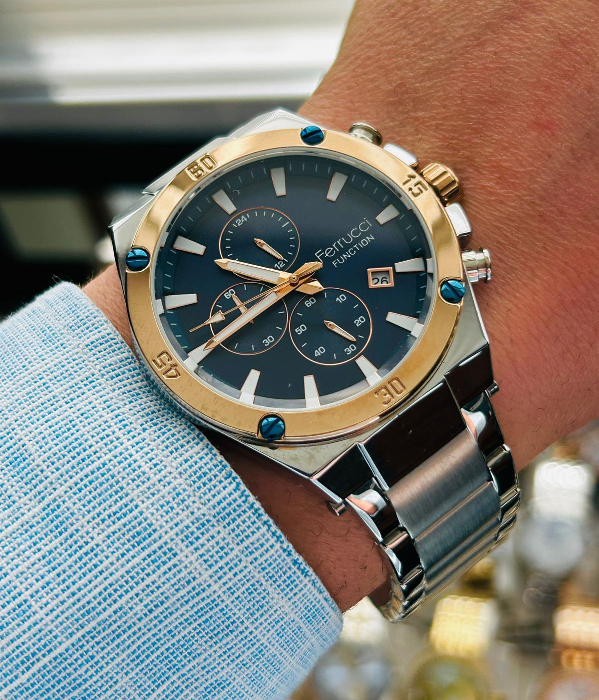 FC.13702FM.02 FERRUCİ  ERKEK KOL SAATİ  AKTİF FONKSİYON