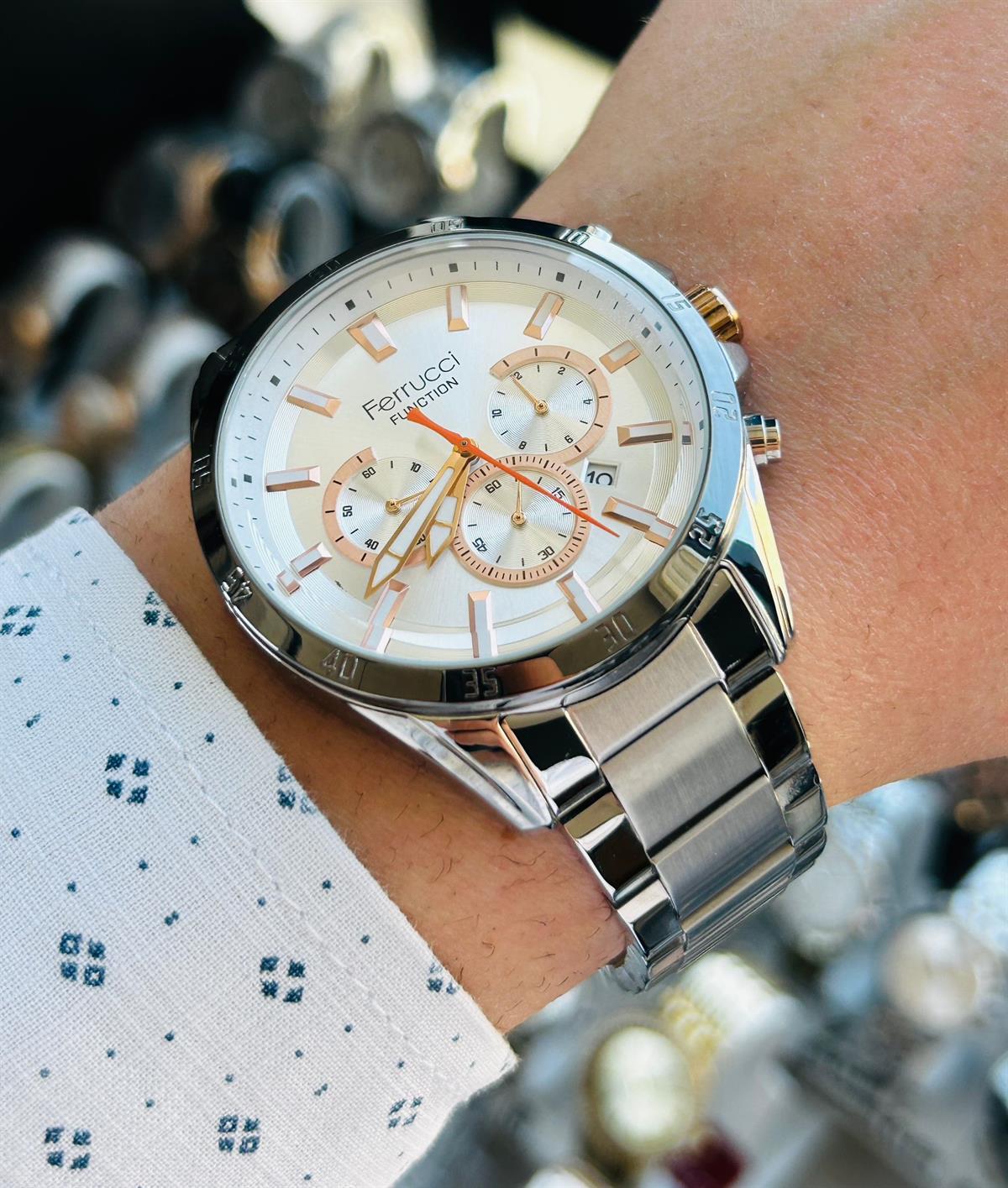 FC.13708TM.02 FERRUCİ  ERKEK KOL SAATİ  AKTİF FONKSİYON