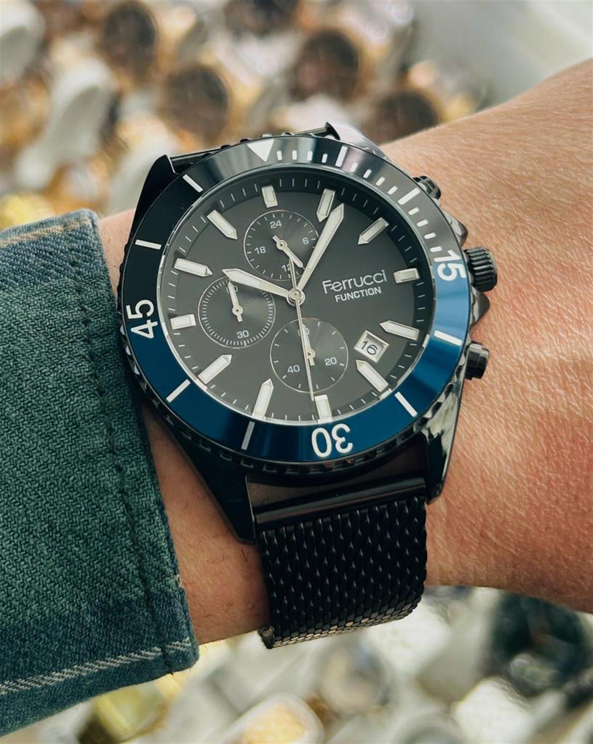 FC.13709FM.01 FERRUCİ  ERKEK KOL SAATİ  AKTİF FONKSİYON