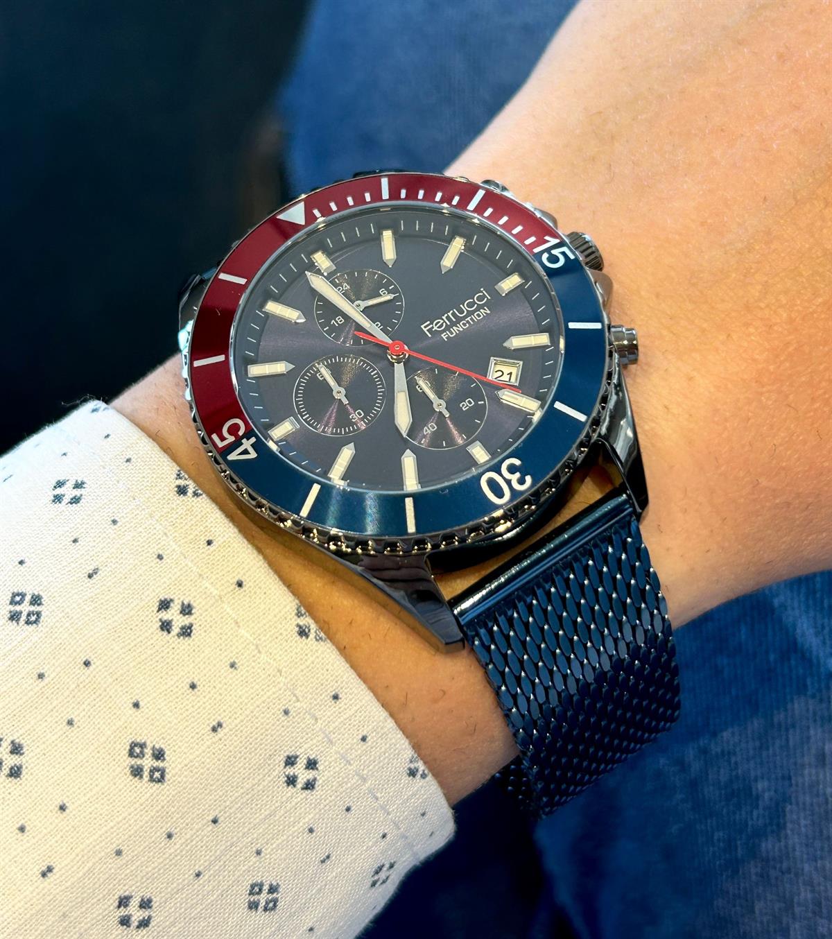 FC.13709FM.02 FERRUCİ  ERKEK KOL SAATİ  AKTİF FONKSİYON