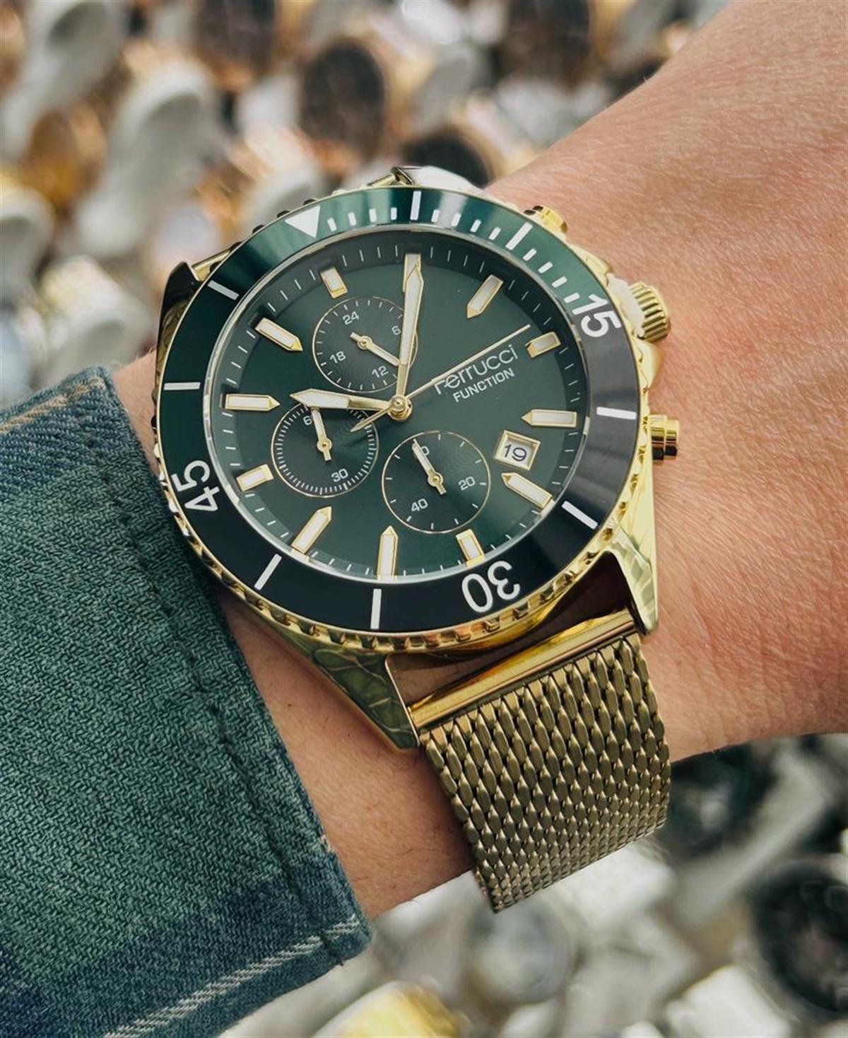 FC.13709FM.03 FERRUCİ  ERKEK KOL SAATİ  AKTİF FONKSİYON