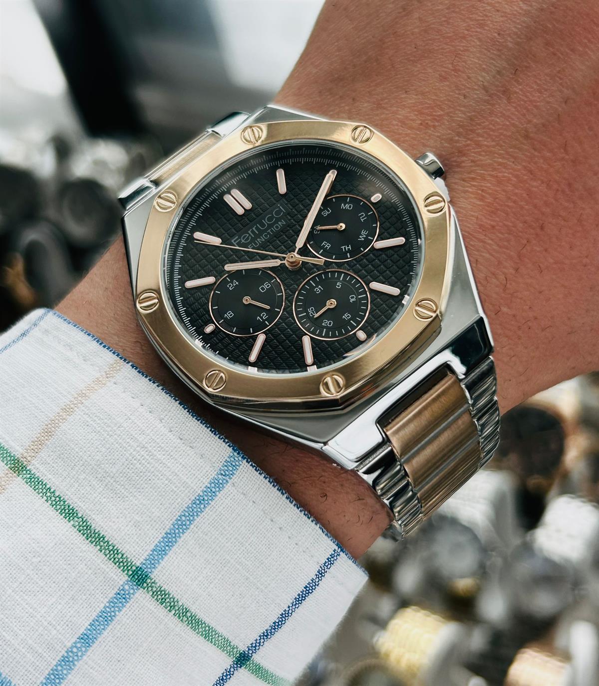 FCF 0922 12715M.02 FERRUCİ  ERKEK KOL SAATİ  AKTİF FONKSİYON