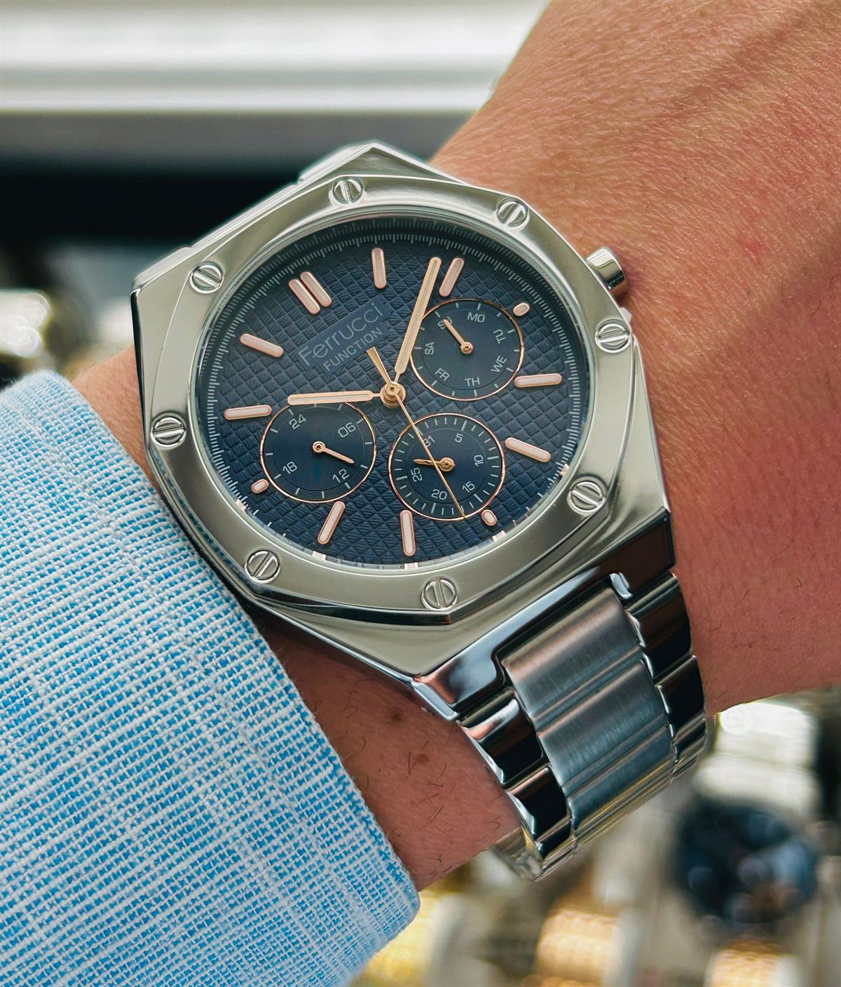 FCF 0922 12715M.03 FERRUCİ  ERKEK KOL SAATİ  AKTİF FONKSİYON