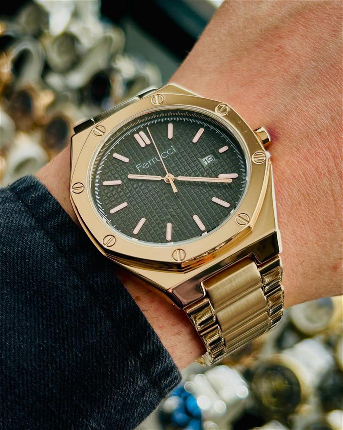 FCF 0922 12715M.05 FERRUCİ  ERKEK KOL SAATİ  AKTİF FONKSİYON