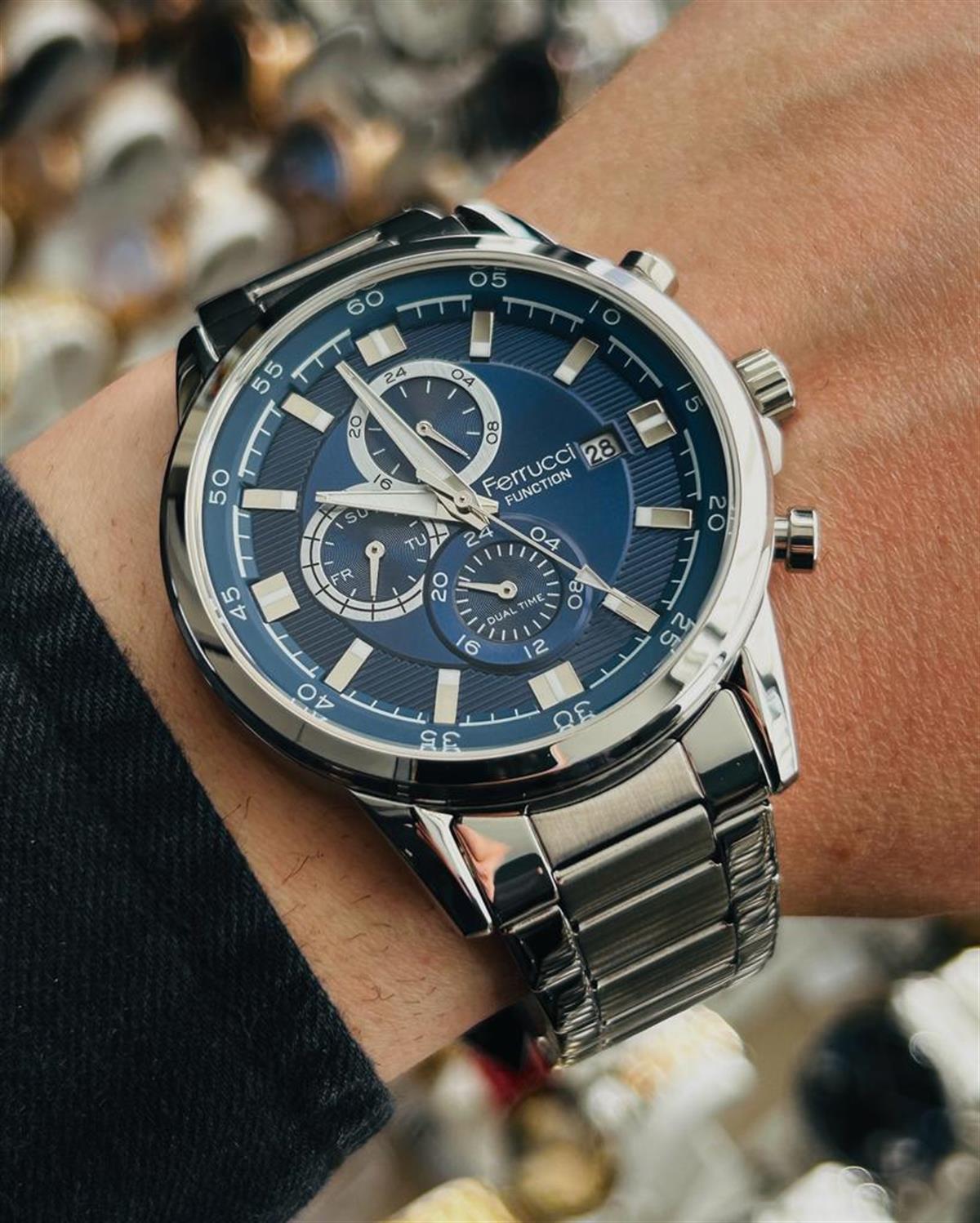 FCF.13098M.01 FERRUCİ  ERKEK KOL SAATİ  AKTİF FONKSİYON ORJİNAL VE İKİ YIL GARANTİLİ KALİTE ŞIKLIĞIN BİRLEŞTİĞİ MARKA