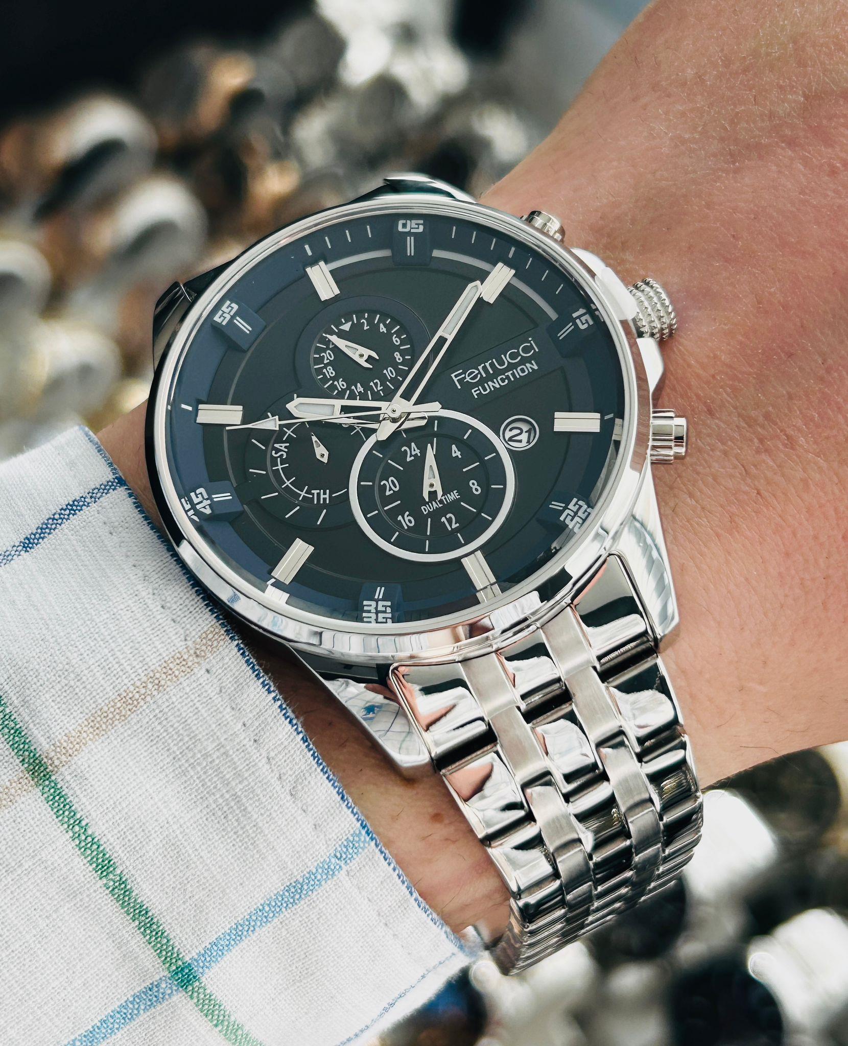 FCF.13110FM.05 FERRUCİ  ERKEK KOL SAATİ  AKTİF FONKSİYON ORJİNAL VE İKİ YIL GARANTİLİ KALİTE ŞIKLIĞIN BİRLEŞTİĞİ MARKA