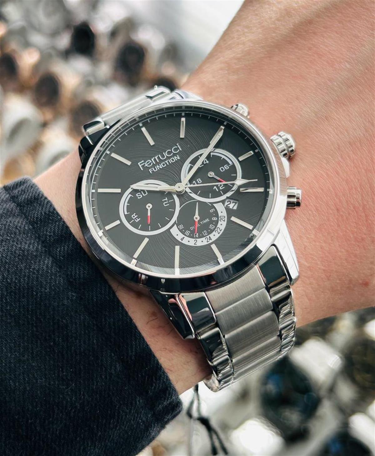 FCF.13406M.02 FERRUCİ  ERKEK KOL SAATİ  AKTİF FONKSİYON ORJİNAL VE İKİ YIL GARANTİLİ KALİTE ŞIKLIĞIN BİRLEŞTİĞİ MARKA