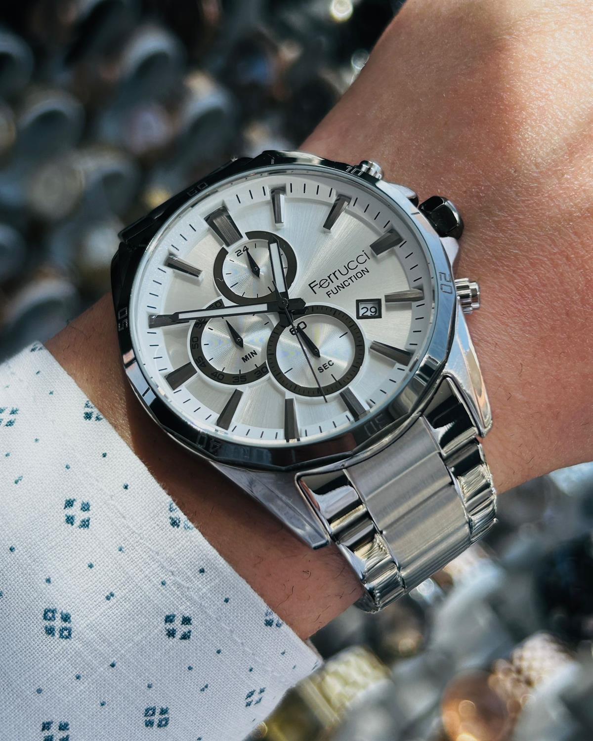 FCF.14084FM.02 FERRUCİ  ERKEK KOL SAATİ  AKTİF FONKSİYON