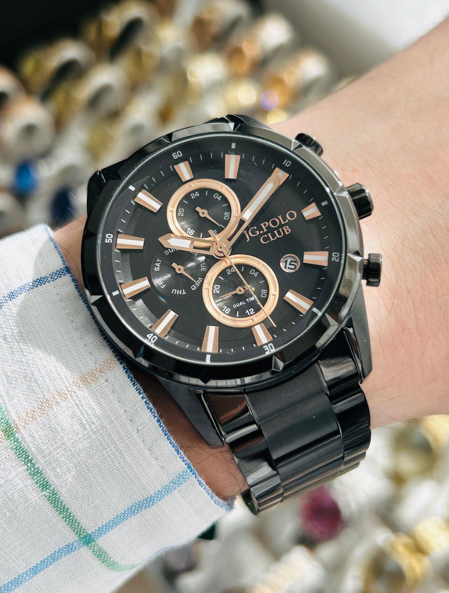 JPC.0923.2261M.05 JG.POLO CLUB ERKEK ÇELİK KORDON ÇELİK KASA ORJİNAL KOL SAATİ KALİTE ZERAFETİN BULUŞTUĞU ÜRÜNLER