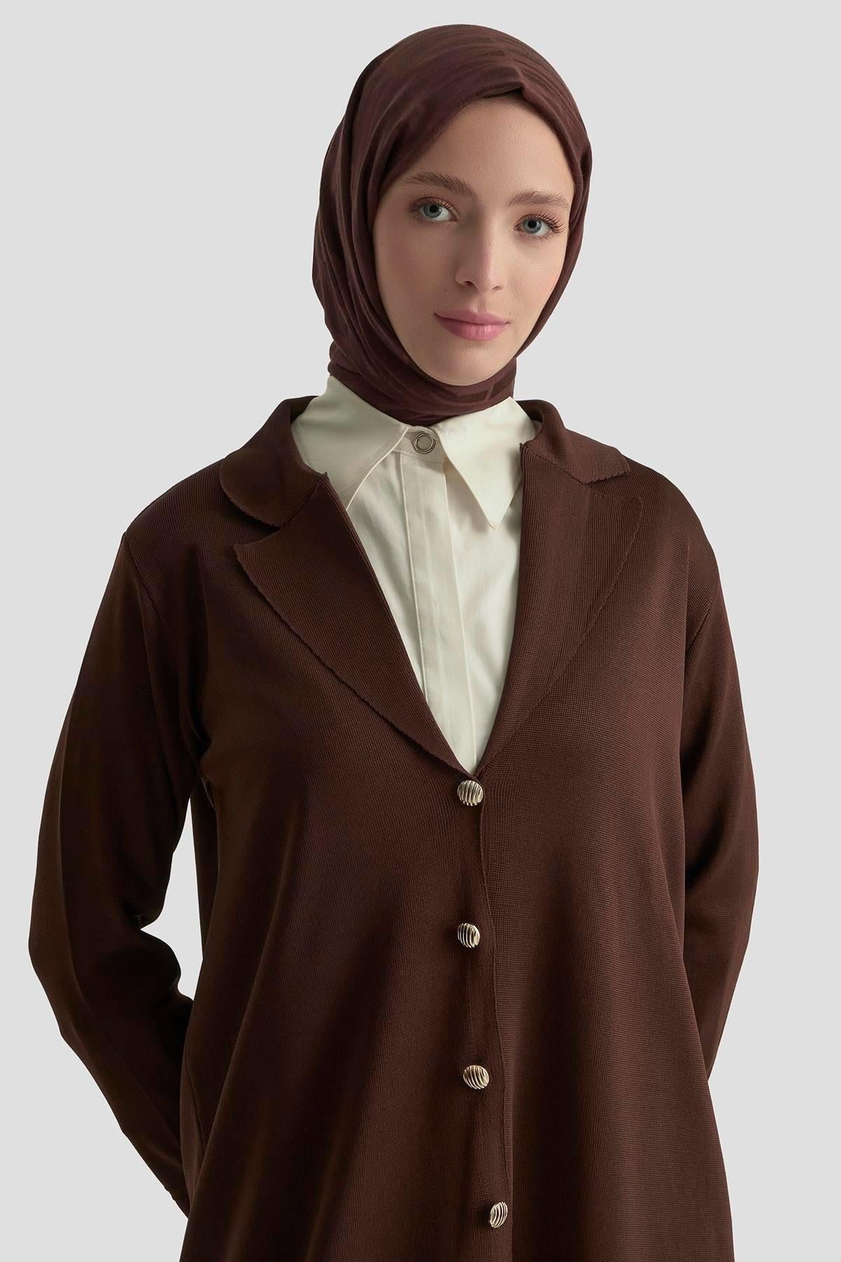ARMİNE TREND HIRKA 25YTD4121 Kahve