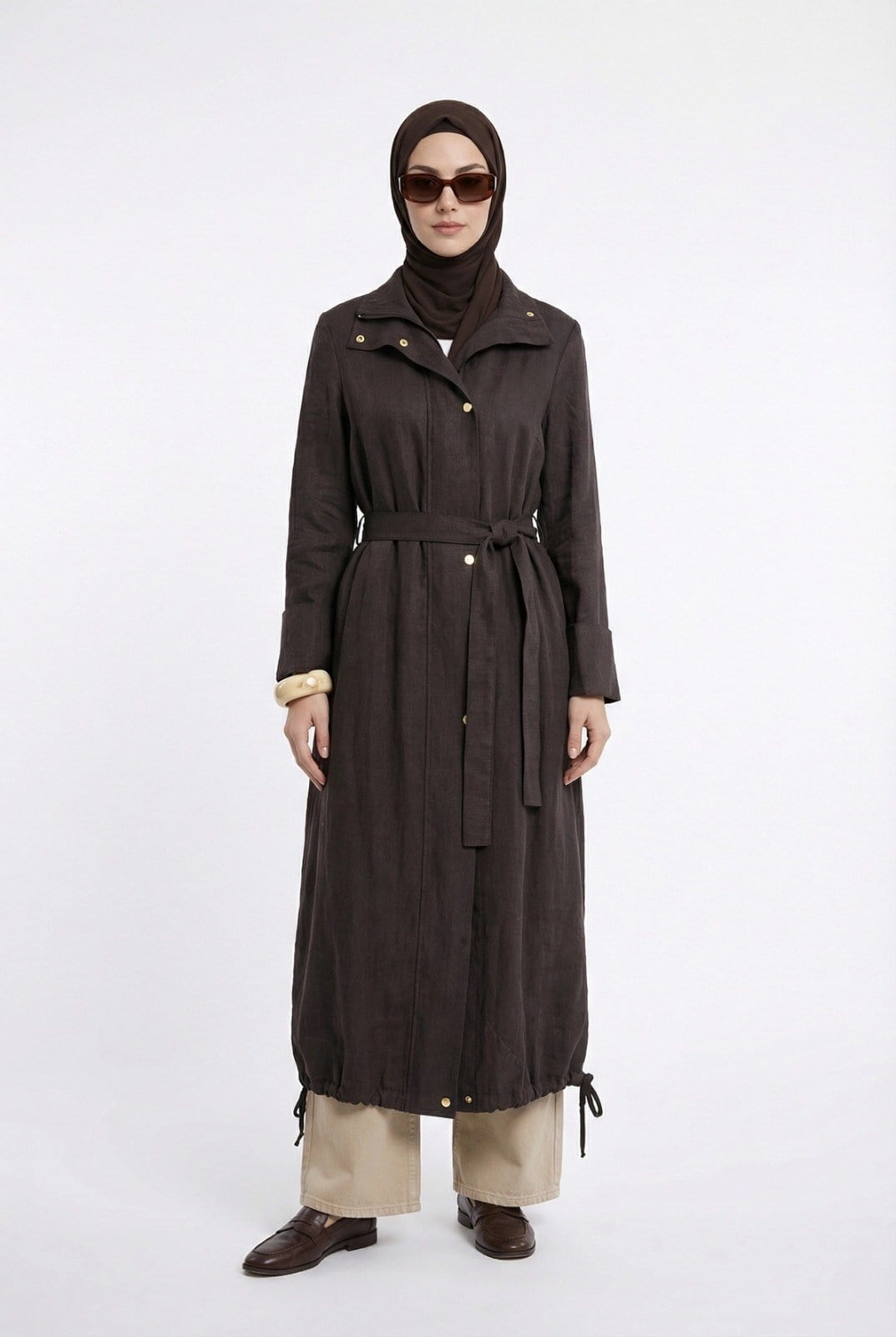 ARMİNE TREND KAP 26YT702 KAHVERENGİ
