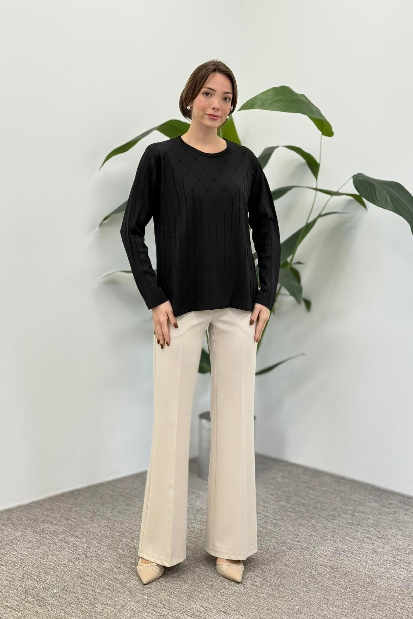 ARMİNE TREND TUNİK 25YTD4130 Siyah