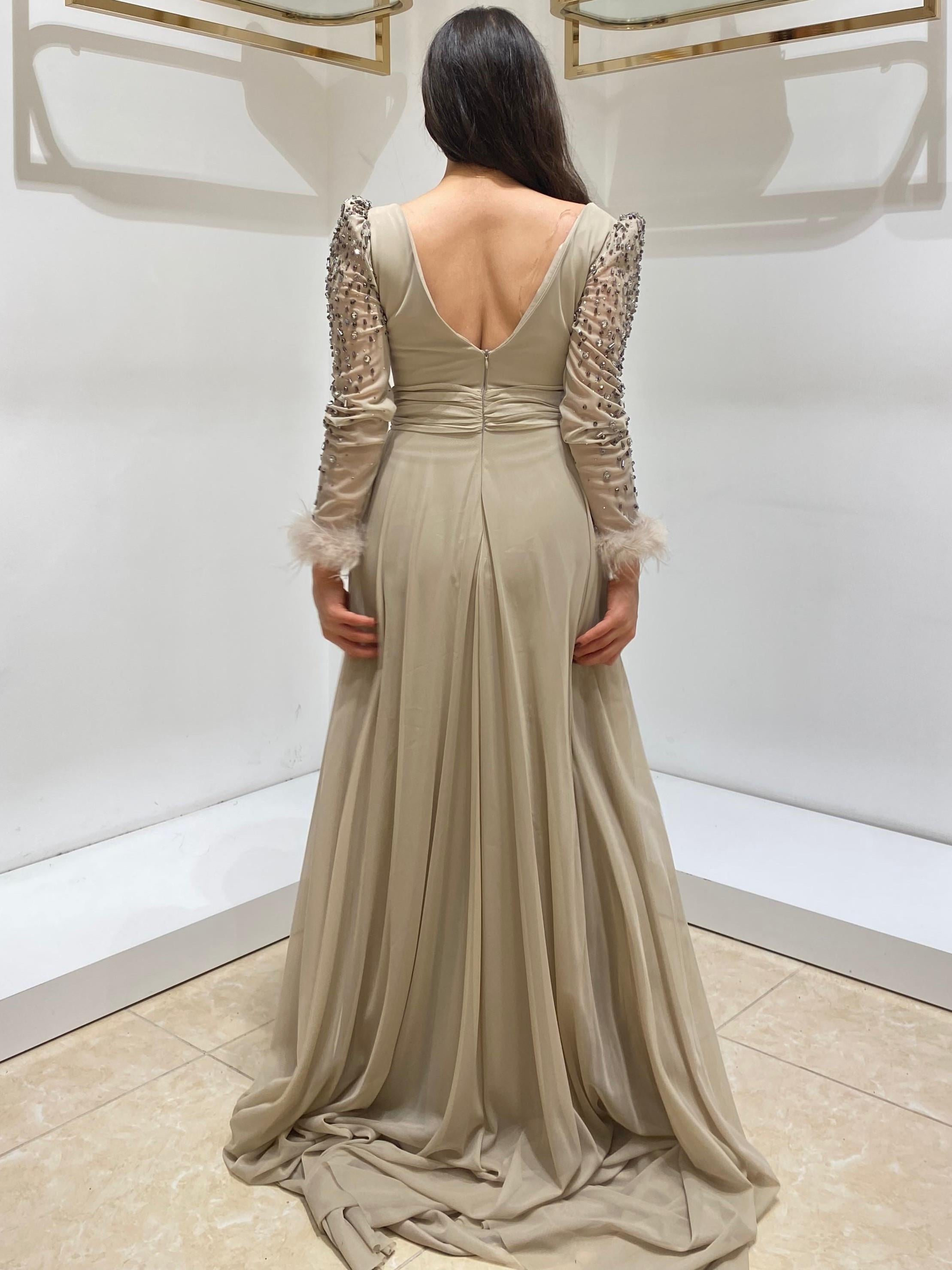 BELLEY BAYAN ABİYE 2044 Bej