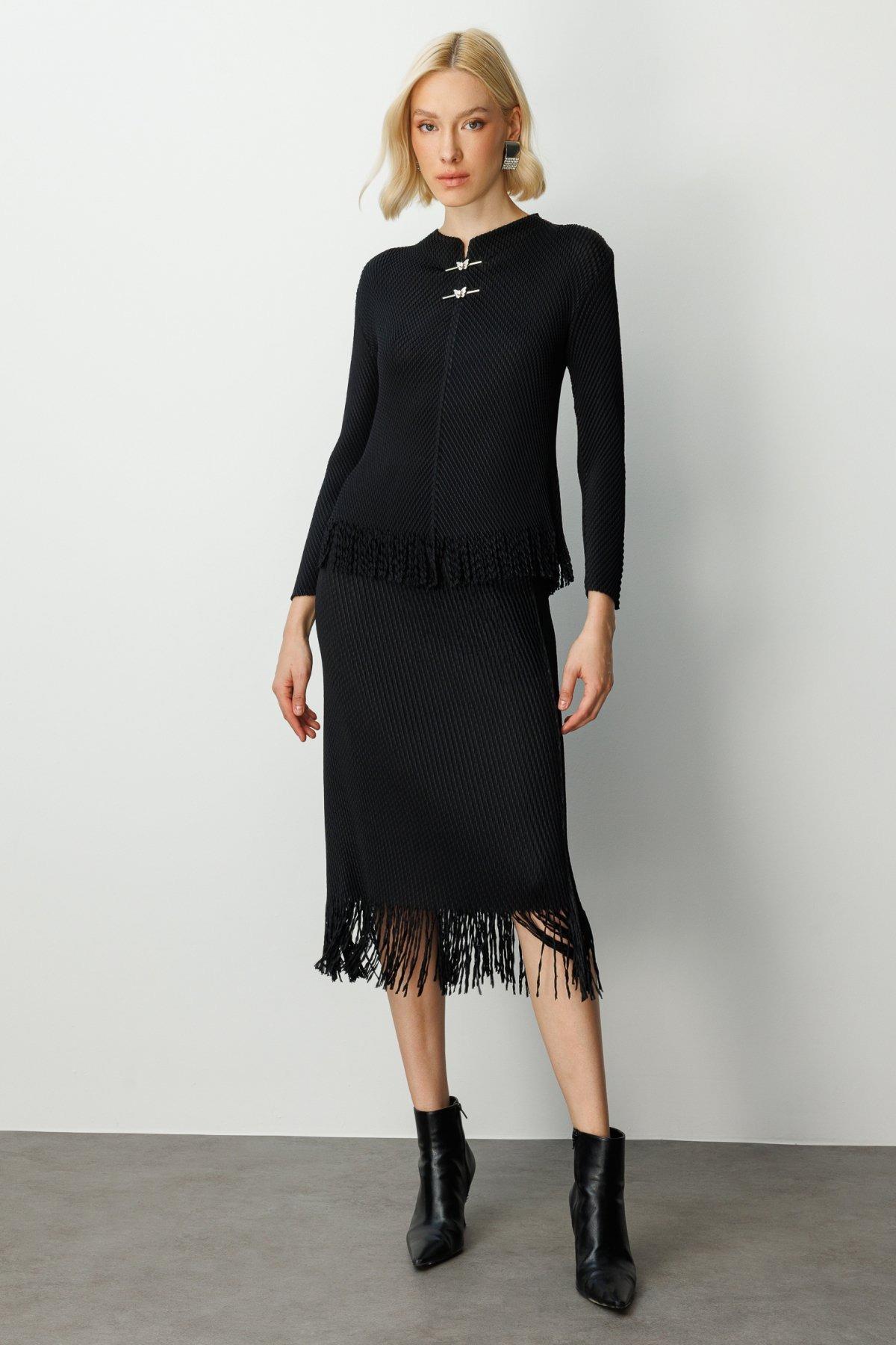 EKOL BLUZ 26K.EKL.BLZ.03909.1 Siyah