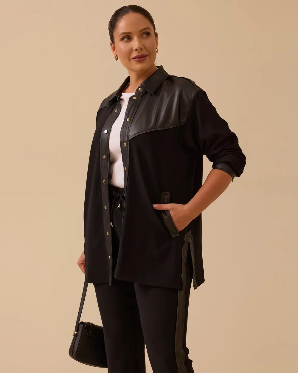 GALA-Xİ GÜNLÜK GÖMLEK -252514010 Siyah