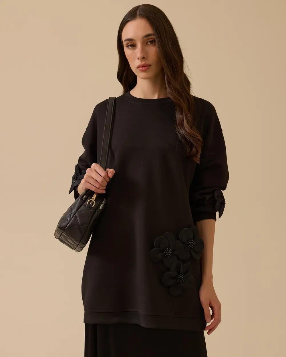 SCL Sweatshirt 252311007 Siyah