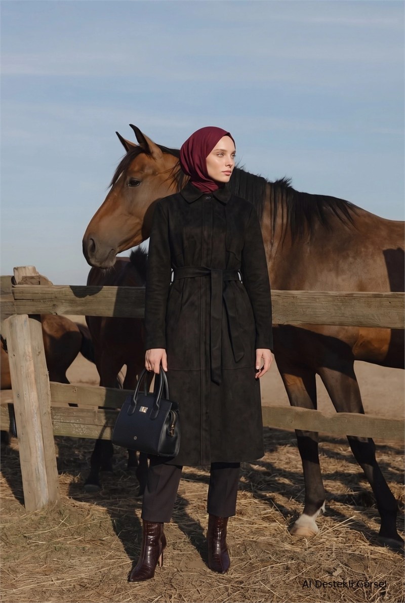 ARMİNE TREND KAP 26KA701 Siyah