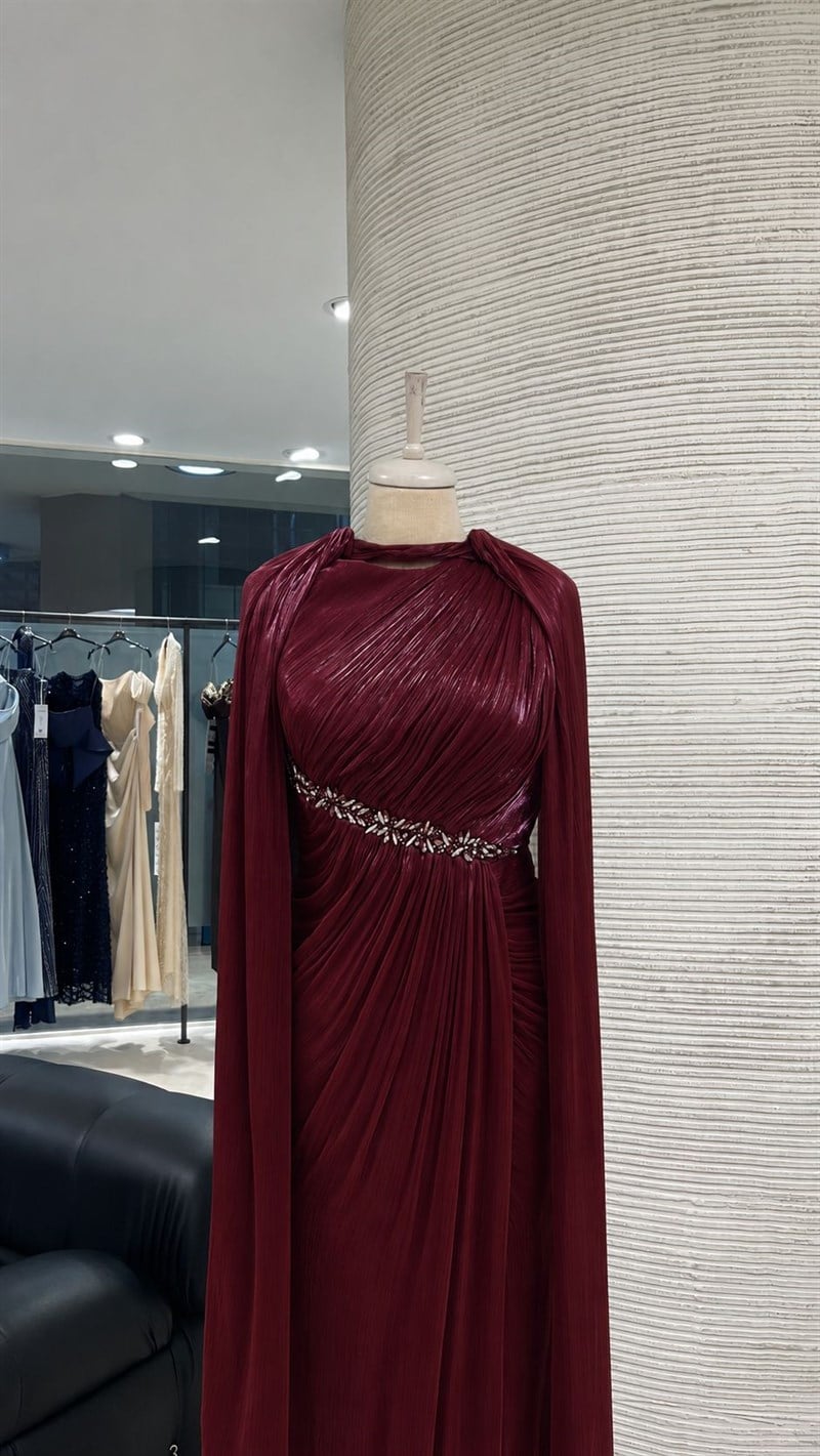 HENNİN BAYAN ABİYE 5234 BORDO