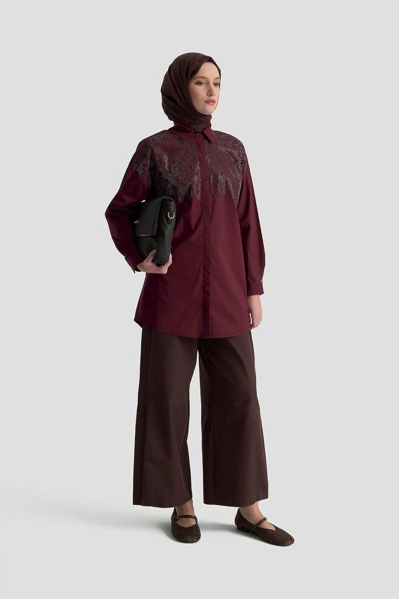 ARM TREND TUNİK 25KT419 BORDO
