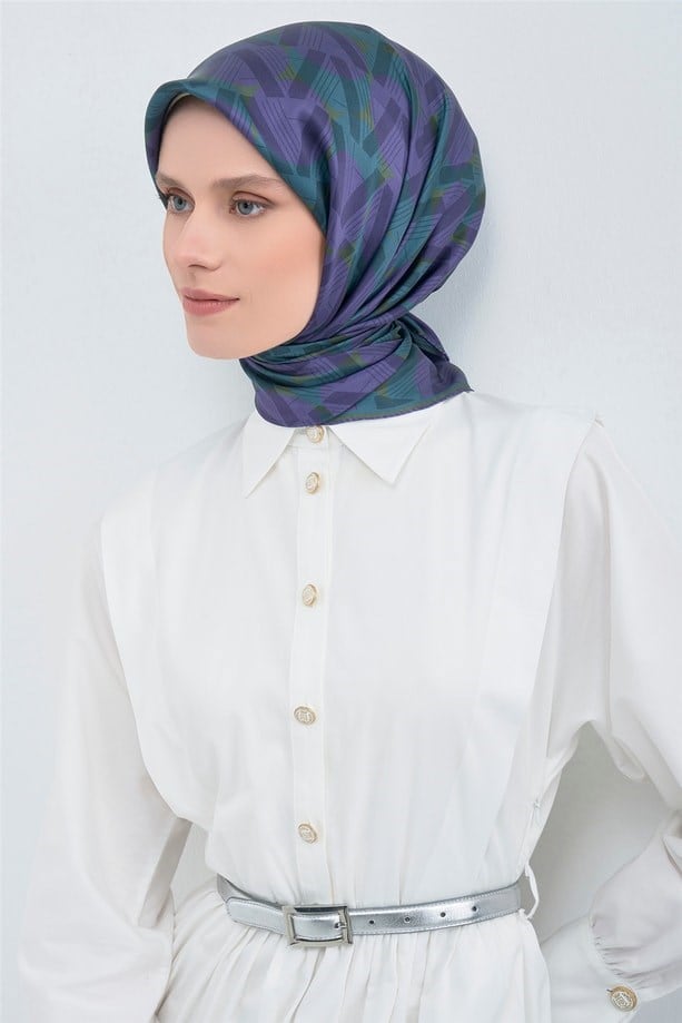 ARMİNE DJ SAF İPEK EŞARP 9541D 90