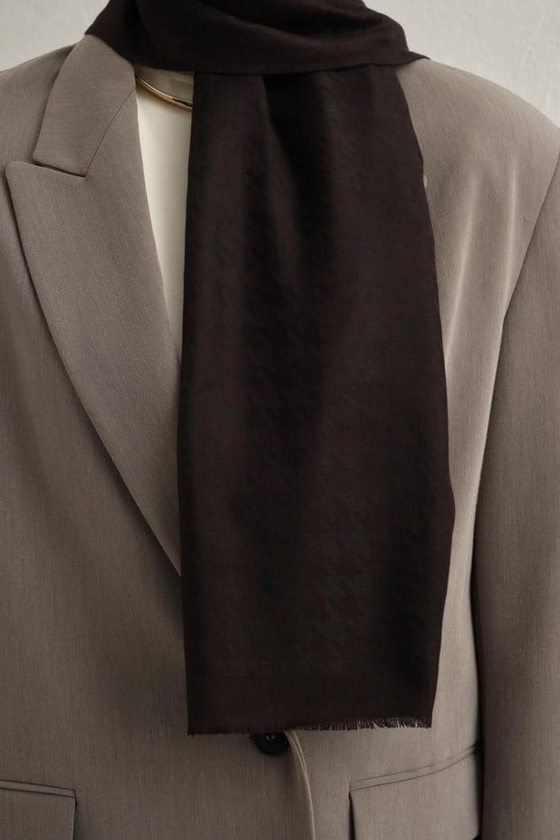 ARMİNE LYOCELL ŞAL5 Siyah